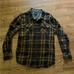 Vans Gray Tailored Fit Shirt